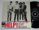 Mega rare The Beatles EP Help  GEOS 234 Parlophone Sweden Exc/Exc