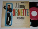 Ultra rare Johnny Burnette EP Big Big World Red London RE 5120 Sweden VG+/VG+