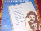 Glenn Cardier: The Festival File - Volume Twenty - Vinyl LP Record, 1989 - ede