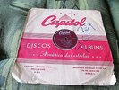 GENE VINCENT BLUE CAPS JEZEBEL  BE BOP A LULA ROCK 50' 78 RPM BRAZIL Rockabilly