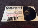 SXL 2298 WBG Rostropovich - Britten Schumann Debussy Cello LP NM/NM 1st  UK Ed