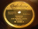 JAZZ LUIS RUSSELL ORCH Primitive / My Blue Heaven MELOTONE 13366