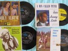 4 X C&W EP's - Jimmy Little Reg Lindsay Slim Dusty Shirley Thoms