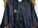 Vintage Satin Bomber Jacket By Auburm Sports Wear USA 'Little Joe La Familia' Me
