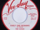 R&B Rocker Girl Group 45 CAPERS Early One Morning VEE-JAY HEAR