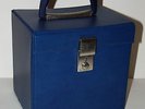VINTAGE / RETRO VINYL RECORD STORAGE CASE * 7
