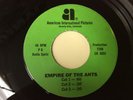 RADIO SPOT RECORD-EMPIRE OF THE ANTS-SCI FI/HORROR-H G WELLS-1977-VG++