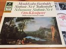 LP MENDELSSOHN SCHUMANN Symphonies no 4 KLEMPERER Columbia SMC 91274  (SAX 2398)