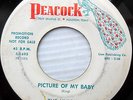 the UNIQUES orig.doowop PEACOCK promo 45 PICTURE OF MY BABY b/w MYSTERIOUS FM27