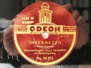78rpm LILLI LEHMANN - Intermezzo / Du Bist die Ruh - GERMAN ODEON