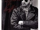 FAB GENUINE RINGO STARR SIGNED PROMO PICTURE THE BEATLES CAIAZZO LOA