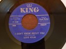 R&B Northern Soul Lloyd Nolan I Don't Know About You on King ORIGINAL