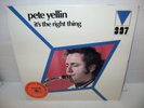 PETE YELLIN it's the right thing SEALED VINYL LP mainstream / roulette 1973 USA