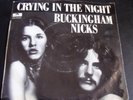BUCKINGHAM NICKS CRYING IN THE NIGHT PROMO 45 W/ PICTURE SLEEVE FLEETWOOD MAC
