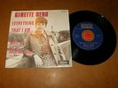 GINETTE RENO - EVERYTHING THAT I AM - DON'T LET ME - 45 PS / LISTEN - POP FUNK