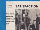 The ROLLING STONES * Satisfaction * 1965 ITALIAN * Blue Picture Sleeve *