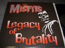 MISFITS Legacy Of Brutality PL9-06 1st Press Plan 9 No UPC  Caroline Original