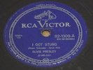 ELVIS PRESLEY 1958 I Got Stung/One night RARE  Rock 10” 78 RPM BRAZIL