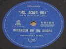 MR ACKER BILK 1962 Stranger on The Shore/Take my lips 10” 78 RPM Ex BRAZIL
