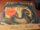 Atomic Rooster - Devil's Answer - '7 Record AUTOGRAPHED BY VINCENT CRANE