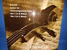 +33CX 1515 *BLUE/GOLD *JANOS STARKER* BACH SUITES FOR SOLO CELLO NOS. 2 & 5* NM
