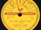 JOHNNY CASH It's Just About TME (time) 78 on SUN 309 rockabilly  misprint