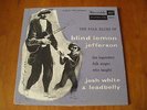 Blind Lemon Jefferson The Folk Blues Of Riverside RLP 1014