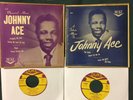 JOHNNY ACE A Tribute Album + Memorial Album 45 EP + PS EP-80 EP-81 mint