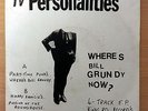 TV Personalities* ?– Where's Bill Grundy Now? 4 TRACK EP Vinyl