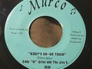 EDDIE GILES AND THE JIVE 5 Go Go Train /While I'm Away 45 Murco funk soul hear