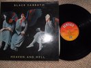 BLACK SABBATH HEAVEN AND HELL VERTIGO 1980 A3/B3 EXCELLENT