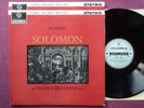 SAX 2499-2500, 2 LP, UK orig, HANDEL: Solomon, BEECHAM, RPO, NM