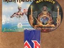IRON MAIDEN SEVENTH SON 1988 UK PICTURE + BANNER EMI EMDP 1006 MINT