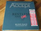 Accept - Restless And Live 4LP COLOURED VINYL Boxset NEU/OVP Mailorder Edition