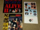 KISS ALIVE II double LP w/ insert book + KISS ARMY ORDER FORM record album vinyl