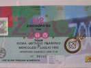 U2 Zooopa Tour '93 Biglietto Ticket Italia Roma 7 luglio 1993 Stadio Flaminio
