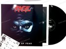 Rage - Reign Of Fear GER LP 1986 + Innerbag, Insert //5