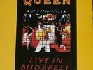 QUEEN  LIVE IN BUDAPEST 1986  -  RARE DBL LP CLEAR & RED VINYL