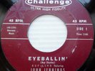 JOHN JENNINGS rockabilly doowop teen 45 EYEBALLIN Service with a Smile VG+ W6615