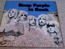 DEEP PURPLE - DEEP PURPLE IN ROCK NO EMI HARVEST G/F UK LP 1970 A2/B1
