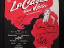 La Cage Aux Folles Vinyl record Signed Original Cast Gene Barry Harvey Fierstein