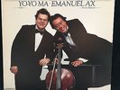 YO-YO MA cello - BEETHOVEN Sonatas 1 & 2 - AX - CBS HALF SPEED MASTERED LP