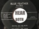 Rare Rockabilly 45 THE MUSICAL LINN TWINS Rockin Out The Blues BLUE FEATHER hear