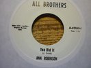 northern soul ann robinson you did it/ freedom now  all brothers usa reissue