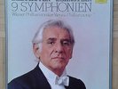 B433 BEETHOVEN SYMPHONIES 1 - 9 BERNSTEIN VIENNA PHILHARMONIC 8 x LP DGG STEREO