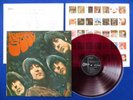 BEATLES Rubber Soul ?Vintage 60's Press? ODEON RED VINYL JAPAN LP OP-8156 no obi
