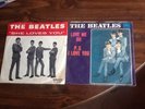 The Beatles She Loves You Love Me Do P.S. I Love You 45 Pic Sleeves Swan Tollie