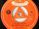 BEATLES & TONY SHERIDAN- SOUTH AFRICA 45-CRY FOR A SHADOW / WHY-SINGLE