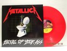 METALLICA METAL UP YOUR ASS LP IMPORT RED VINYL NO LIFE TILL LEATHER NEW