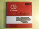 STARKER SEBOK Beethoven Cello & Piano Sonatas EJAS 6/7 RARE 2 LP STEREO  n°313
